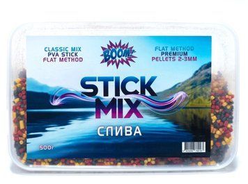 Прикорм для риболовлі BOOM Stick Mix 500г &ndash; Слива (BM) 02k04p510v10 фото