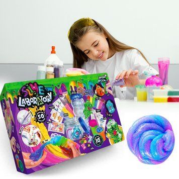 Креативна творчість лабораторія слаймів Slime Laboratory, Danko Toys, SLab-01-01U (IGR24) 03k12p171 фото