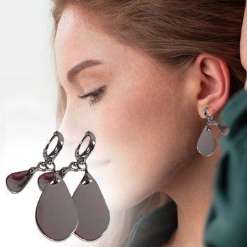 Серьги - Штейновское падение белой воды 07k06p083 фото