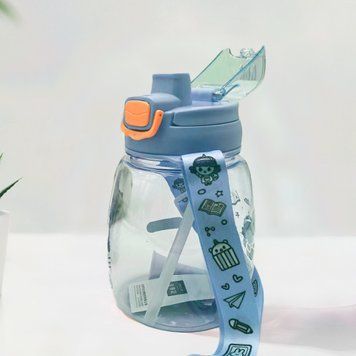 Пляшка з трубочкою Біг Бел 5521 1,26 л Синій (WAN) 10k10p296v1 фото