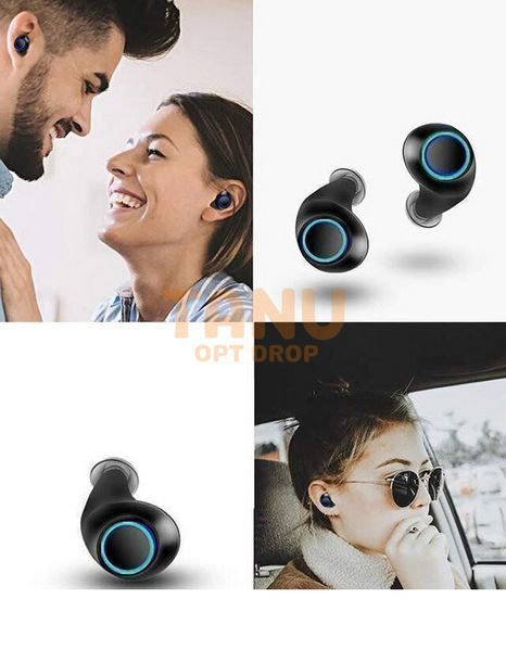 Стерео блютуз гарнитура Headset Air Pro TWS S2 4.2 Черные 11k01p042 фото