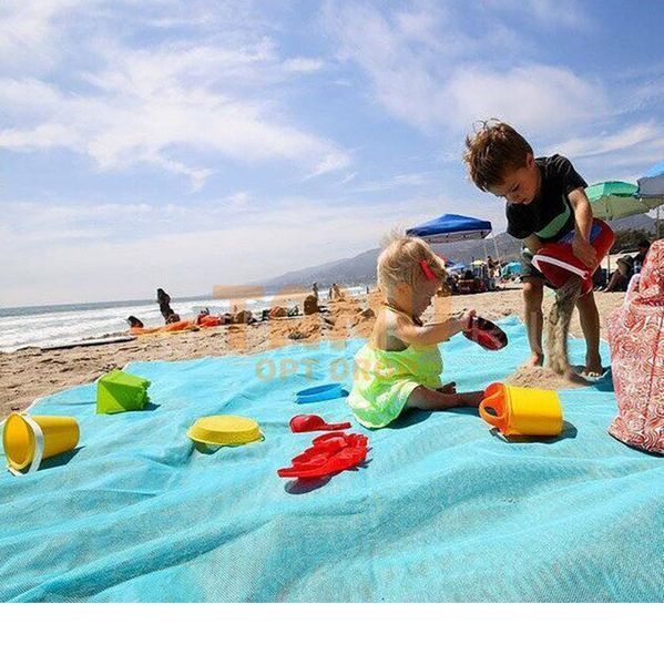 Анти-пісок пляжна чудо-підстилка Originalsize Sand Free Mat 200 * 150 салатовий 02k01p018v1 фото