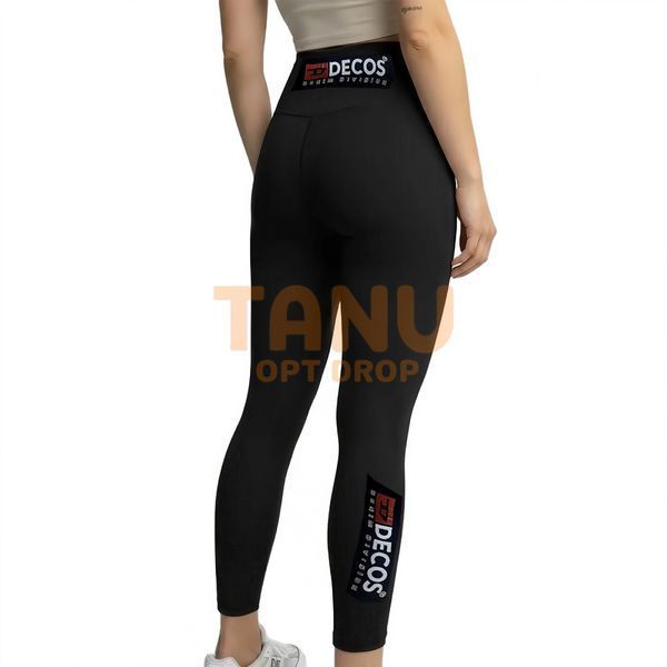 Женские лосины на флисе DECOS 052 М Черный (BOT) 16k07p002v2 фото