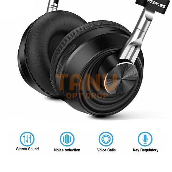 Бездротові навушники блютуз bluetooth YESPLUS YS-502 206 11k01p068 фото