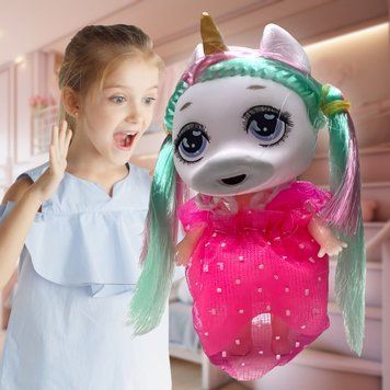 Дитяча маленька іграшка кукла пупс единоріг POOPSIE SLIME SURPRISE Рожевий (В) 03k09p148v1 фото