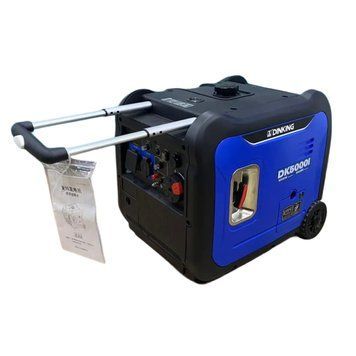 Инверторный бензиновый генератор DINKING DK5000i (5-5,5 кВт) на колесах с кнопкой запуска (YAB) 09k10p001 фото