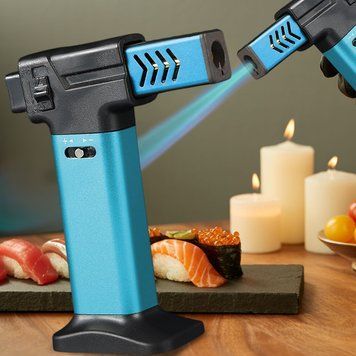 Кондитерская газовая горелка Turbo Torch OL-600/1851, профессиональный карамелизатор 1300 &deg;C, Синий (JS) 09k09p005v4 фото