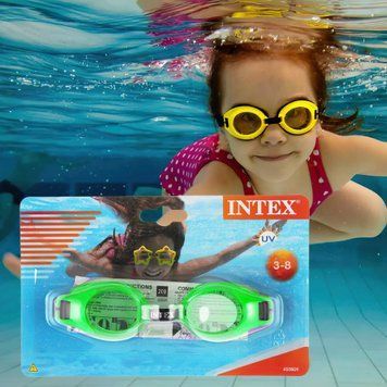 Окуляри для підводного плавання INTEX 55601 3-8 РОКІВ Зелений/LM 02k12p194v2 фото