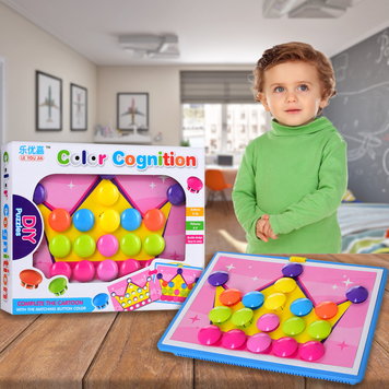 Дитяча мозаїка Color Cognition 669 з картинками (9 шт), 36 деталей, у коробці 29*24,5*5 см (IGR24) 03k12p023 фото