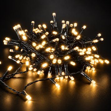 Гирлянда 100 LED на черной проволоке 220V теплый белый (ARSH/LU990) 12k01p218v2 фото
