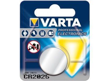 Батарейка CR2025 Varta, таблетка (15/30) 11k12p146 фото