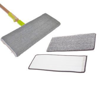 Насадка для швабри мікрофібра Eco Fabric сіра 01k02p125 фото