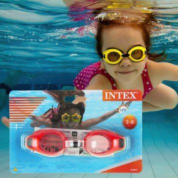 Окуляри для підводного плавання INTEX 55601 3-8 РОКІВ Червоний/LM 02k12p194v3 фото