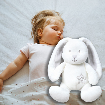 Дитяча м'яка іграшка BabyOno Кролик Джимі 1164, 18*23*12 см (SB) 03k17p320 фото
