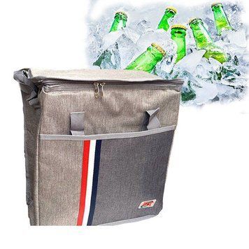 Сумка Холодильник Термос Cooling Bag DT4241 Бежева 02k02p008v2 фото