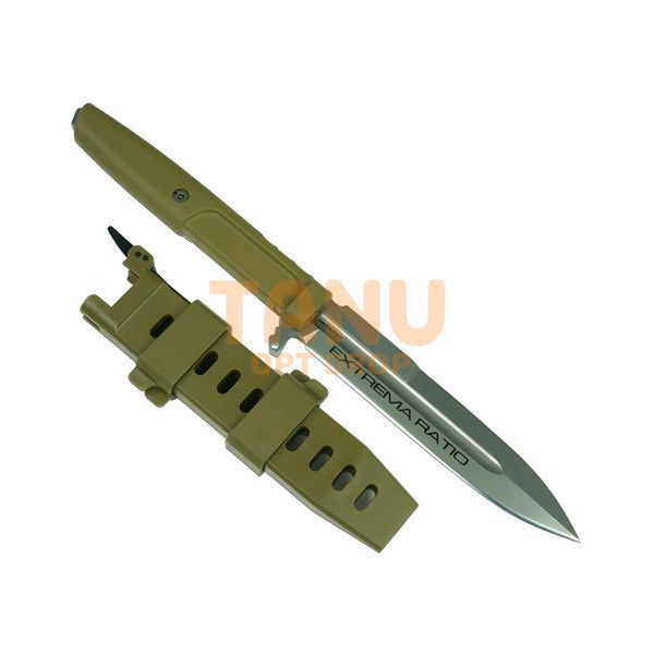 Портативний кемпінговий тактичний ніж: №422/С2037N 24 см Extrema Ration Зелений 02k13p034v1 фото