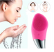 Електрична силіконова щітка-масажер для чищення особи Sonic Facial Brush Рожевий 07k02p028v5 фото 4