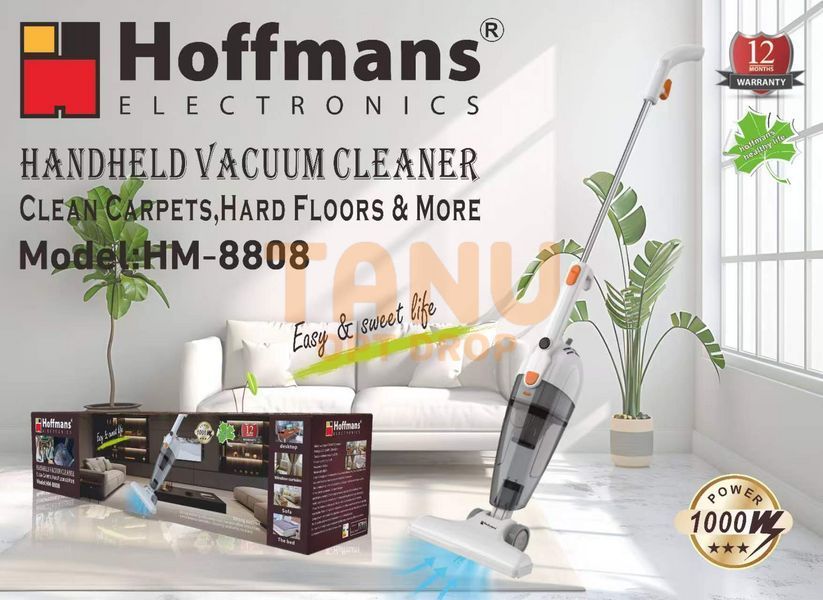 Вакуумний пилосос Hoffmans 1000W HM-8808 (Х19/11358) 01k02p527 фото