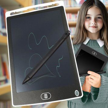 Детский графический планшет LCD Writing Tablet для рисования со стилусом 10", Белый 03k05p476v4 фото