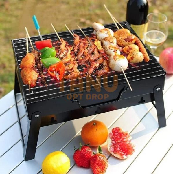 Мангал переносний 35 * 27 * 20 BBQ 5309 TL-353 (225) 02k01p145 фото