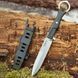 Тактичний ніж №419/C0794R Extrema Ration MAMBA в чохлі, 24 см, Чорний 02k13p033v1 фото 1