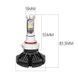 LED лампи комплект H7 X3 (ZES, 6000LM, 50W) (B) 04k04p004 фото 5