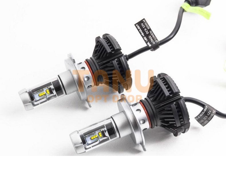 LED лампи комплект H7 X3 (ZES, 6000LM, 50W) (B) 04k04p004 фото