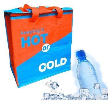 Сумка Холодильник Термос Cooling Bag DT4244 Червоно-блакитна 02k02p009 фото