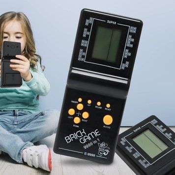 Детский игрушечный электронный Тетрис классический 9999в1 Черный (IGR24) 03k14p007v1 фото