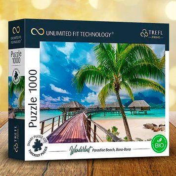 Пазли "Безмежна колекція" - (1000 елем.) "Райський пляж" Trefl 10704 (SB) 03k19p258 фото