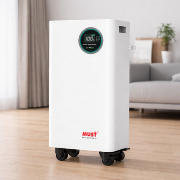 Акумуляторна батарея на колесах Must LiFePO4 LP16-48300 51.2V 300Ah, 15.36kWh 6000 циклів 117 кг (ISML) 11k12p323 фото