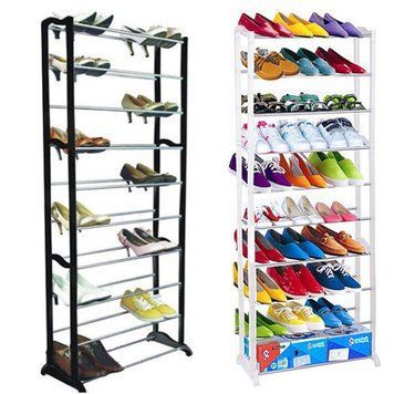 Полка для обуви Amazing Shoe Rack №A147 (V 212) Чорний 01k04p006 фото
