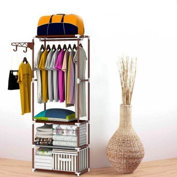 Вешалка для одежды, напольная полка, шкаф органайзер 6602 New boxy coat rack 30 см (212) 01k04p011 фото