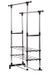 Телескопічна полку Colgador doble ajustable Чорна 01k04p039 фото 3