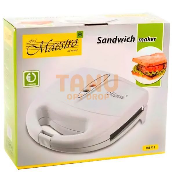 Cэндвичница с антипригарным покрытием (вафельница) MR-711 Maestro (235) 10k08p003 фото