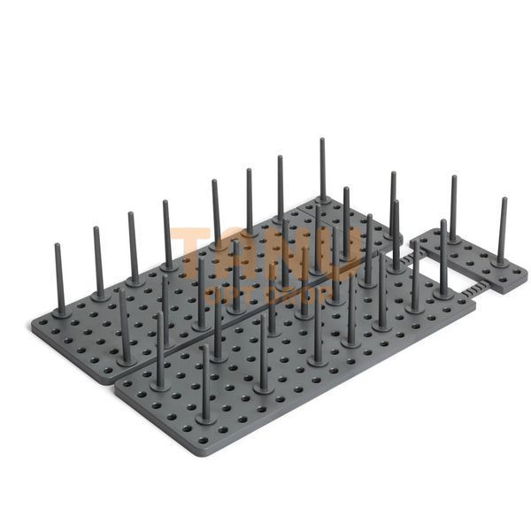 Універсальний регульований органайзер-конструктор для посуду Drawer Organizer (509) 10k10p132 фото