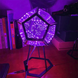 Декоративний світлодіодний нічник 7 кольорів Colorful Light RGB 3D SP620E Додекаедр 12V USB (ILF) 01k09p393 фото 1