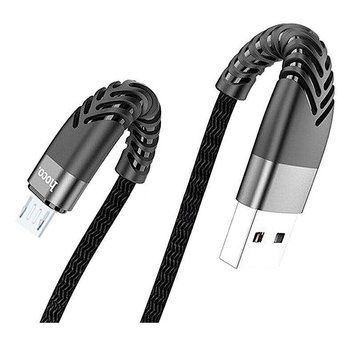 Кабель Hoco UD02 3A microUSB 1м Черный 11k06p040 фото