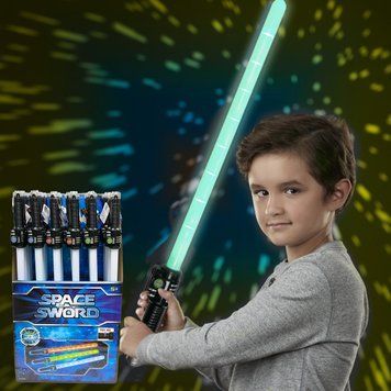 Двухсторонний световой меч воинов галактики Space Sword 4 цвета подсветки (212) 03k10p068 фото