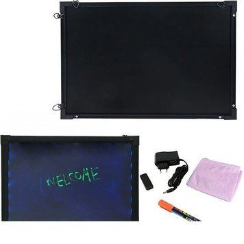 Флуоресцентна дошка Fluorescent Board 50 * 70 c фломастером і серветкою 03k12p108 фото