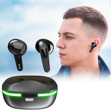 Бездротові Bluetooth-навушники AIR pro 60 TWS fone 4707, чорний (212) 11k01p012 фото