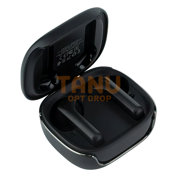 Бездротові вакуумні bluetooth TWS навушники HOCO EW18 True кейс із екраном Чорні 11k01p108v1 фото