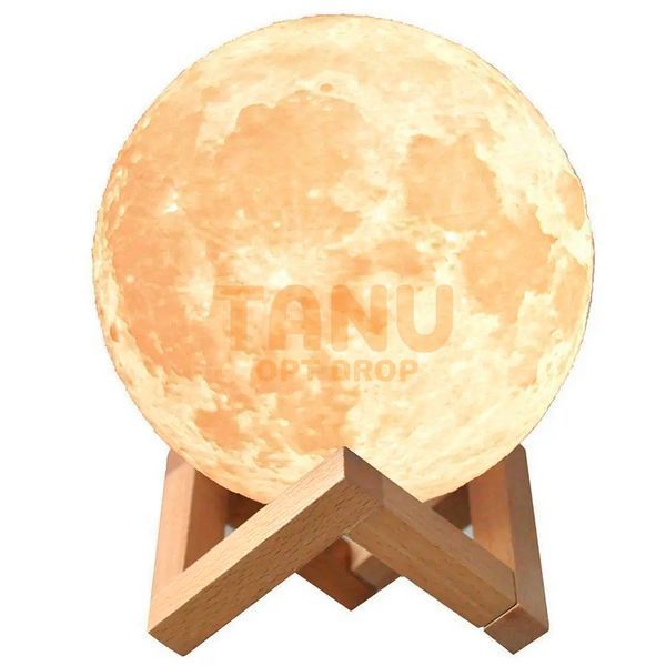 Лампа-ночник космический "Луна" Magic 3D Moon Lamp 17 См Белая (509) 01k09p066v2 фото