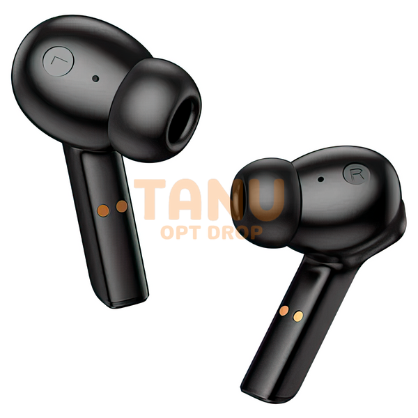 Бездротові вакуумні bluetooth TWS навушники HOCO EW18 True кейс із екраном Чорні 11k01p108v1 фото