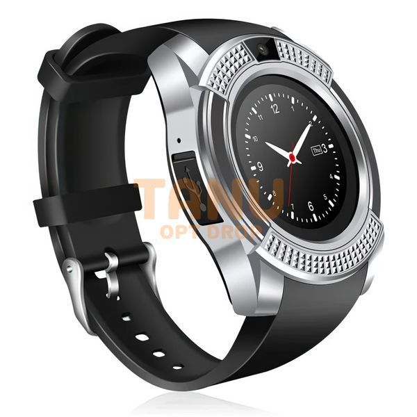 Розумний годинник Smart Watch V8 silver 11k08p006v1 фото