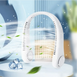 Міні вентилятор на шию Andowl Hanging Neck Fan10 1200 mAh (4409/1010) 01k07p143 фото 1