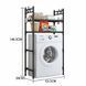 Полка-органайзер универсальная Washing Machine 1018 на 2 полки 146,5&times;63,5&times;26 см Черный (AMN) 01k17p007v1 фото 2