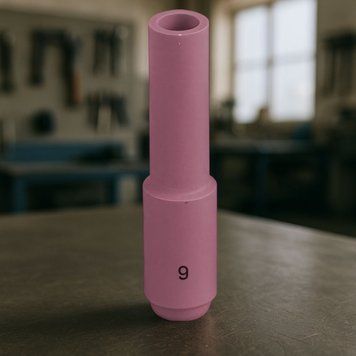 Керамическое удлинённое сопло для аргонодуговой горелки (TIG) №6L, d 9,5 мм 1186 (JS) 14k06p089v2 фото