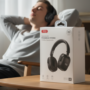 Беспроводные наушники Bluetooth TWS XO BE42 Scarlet Metal с микрофоном, Черный (AX) 11k01p173v1 фото