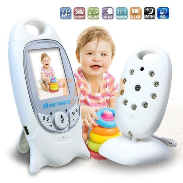 Відеоняня Baby Monitor для двостороннього зв'язку VB-601 03k17p048 фото